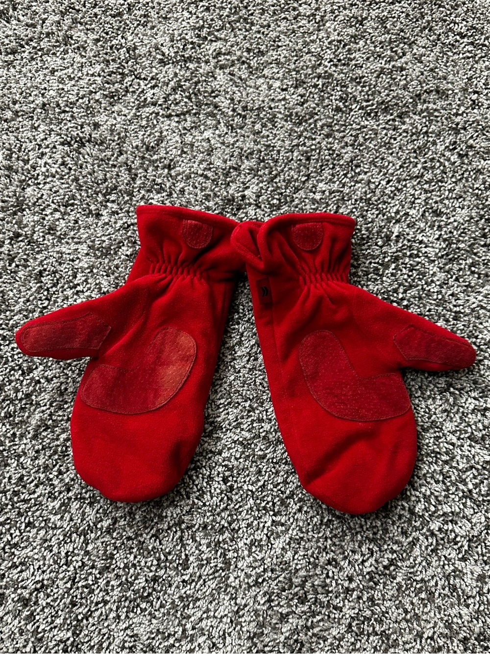 Red Mittens - Cozy Winter Gloves